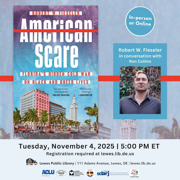 Co-Sponsored Event Conversation with Robert Fieseler | American Scare