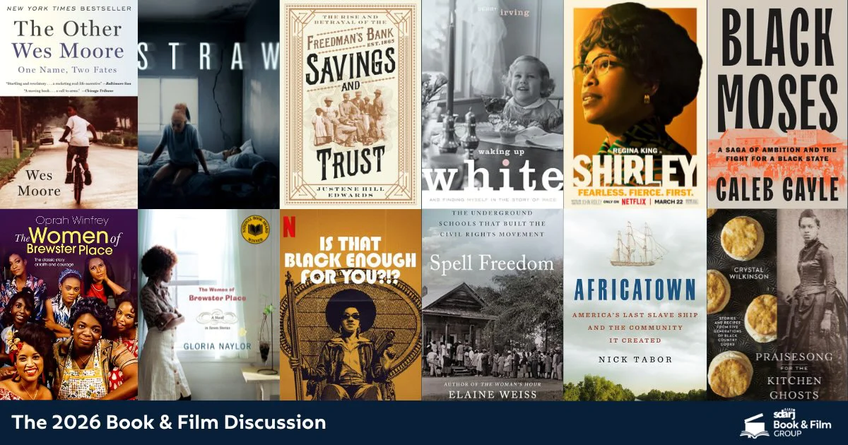 2026 Book and Film Discussion Lineup