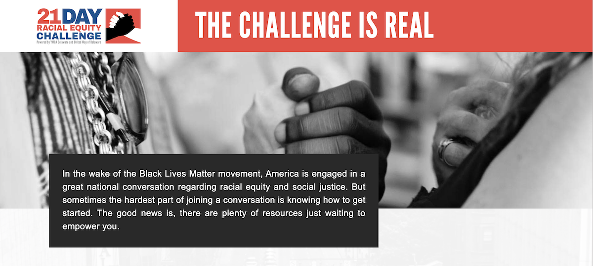 Join the 21-day Racial Equity Challenge