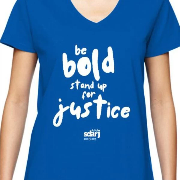 Be Bold Women's Short Sleeve V-neck T-shirt
