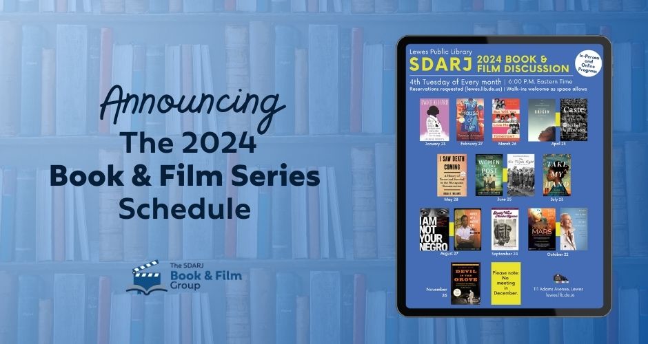 Join us in 2024 for the Book & Film Discussions