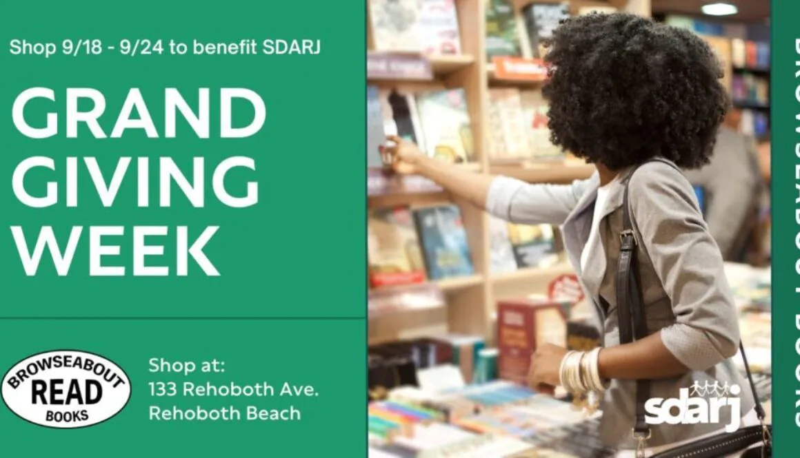Browseabout Books Grand Giving Week