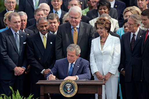  President George W. Bush signing the Voting Rights Act Reauthorization and Amendments Act of 2006