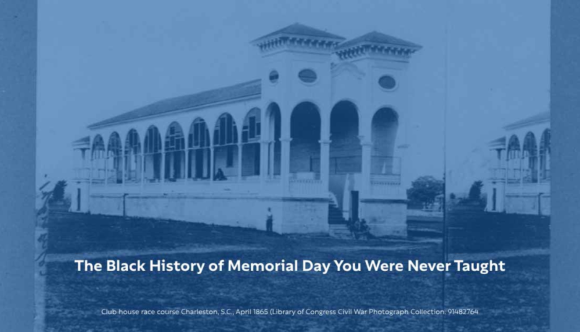 Black History of memorial Day - Club house race course Charleston, S.C., April 1865