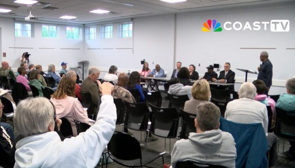 CoastTV covers May 21 SDARJ Town Hall CoastTV covers May 21 SDARJ Town Hall