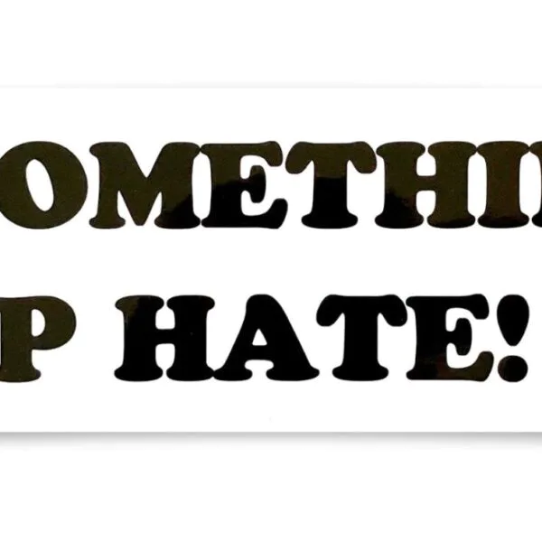 DO SOMETHING: STOP HATE! Bumper Sticker