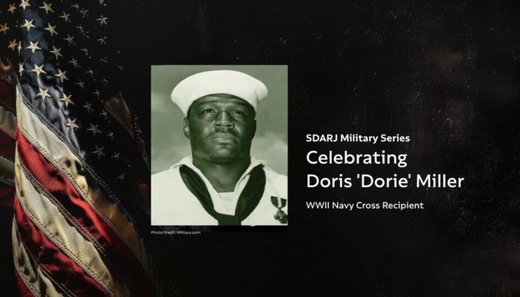 Doris 'Dorie' Miller, WWII Navy Cross Recipient Doris 'Dorie' Miller, WWII Navy Cross Recipient