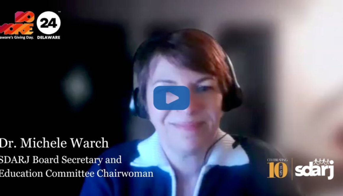 Dr. Michele Warch SDARJ Board Secretary Education Chair