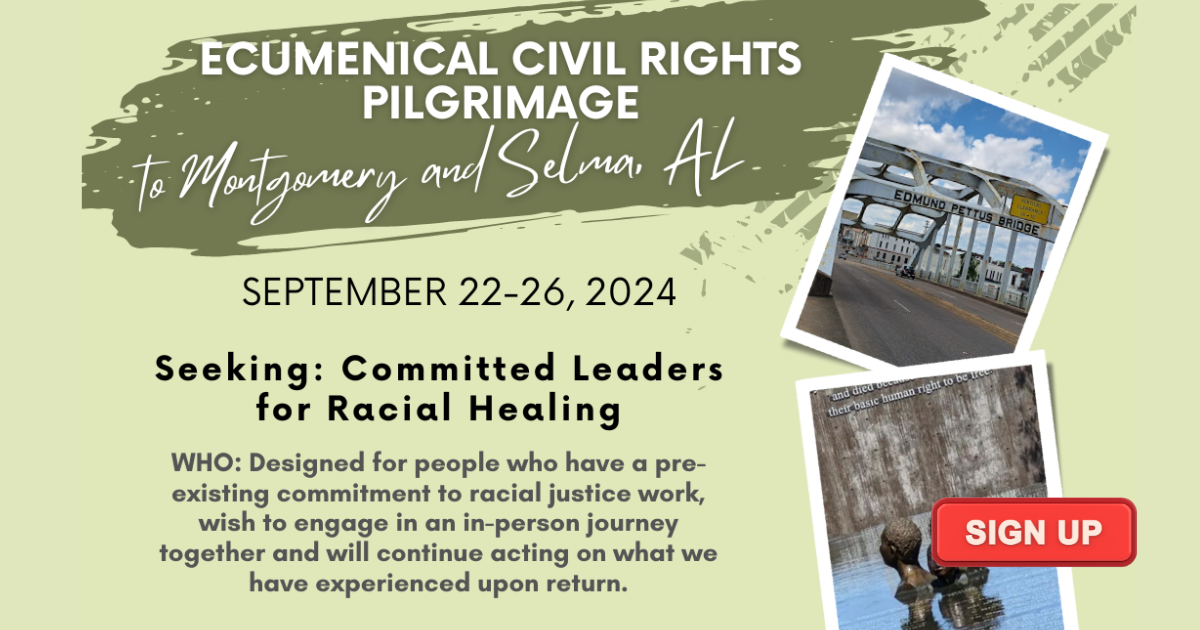 Join the Ecumenical Civil Rights Pilgrimage this September - Southern ...