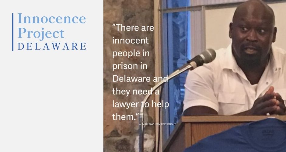 The November Town Hall will focus on the Innocence Project Delaware