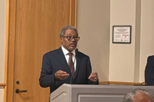 Joseph Lawson giving speech Joseph Lawson giving speech Delaware Center for Justice’s “Exemplar of Justice” Award