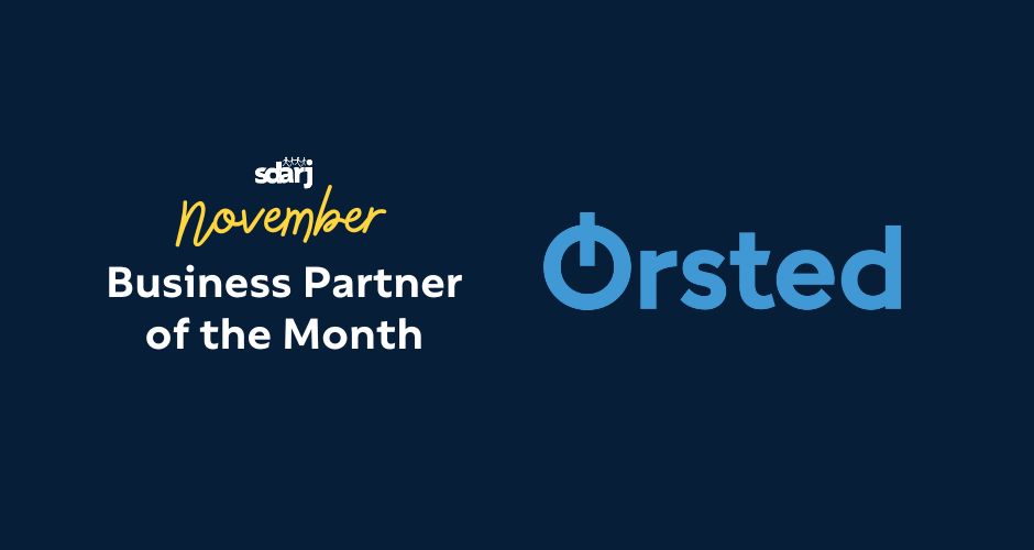 Announcing Ørsted Wind Power as SDARJ November’s Business Partner of the Month