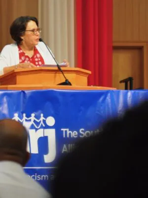 Rebecca Lowe, President of Women’s March Sussex