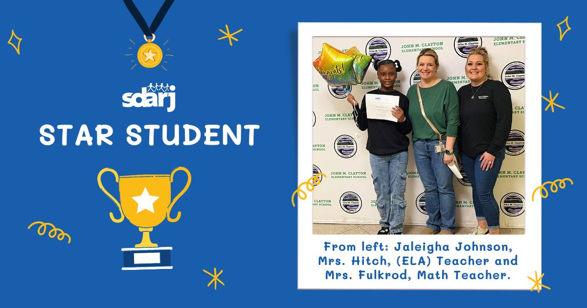 SDARJ African American Achievement Award at John M. Clayton Elementary School 2026