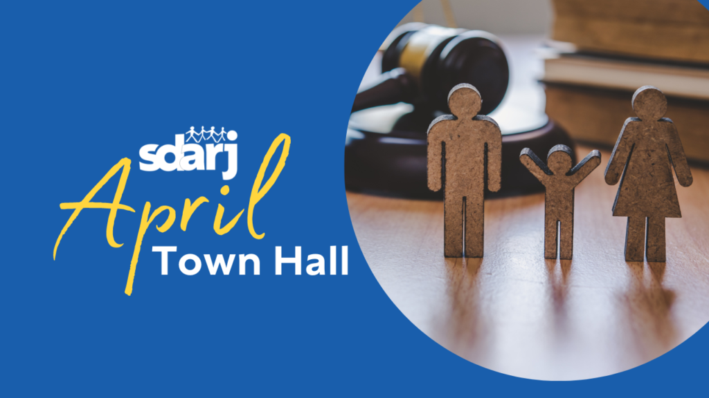 Watch the SDARJ Town hall, held online on April 9th