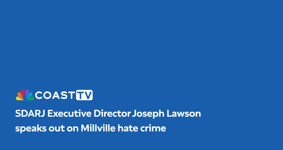 SDARJ Executive Director Joseph Lawson speaks out on Millville hate crime