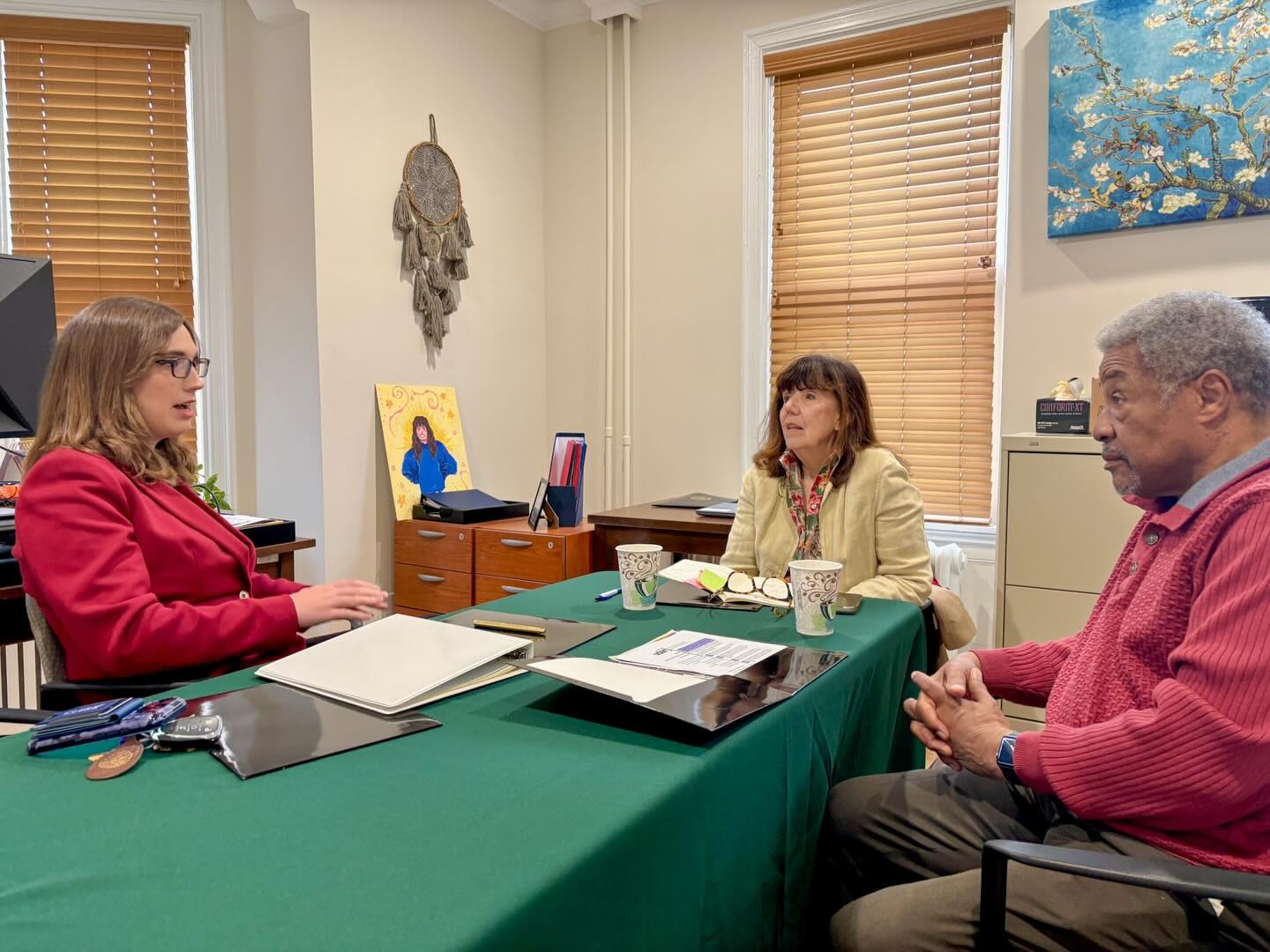 SDARJ Meets with Congresswoman Sarah McBride
