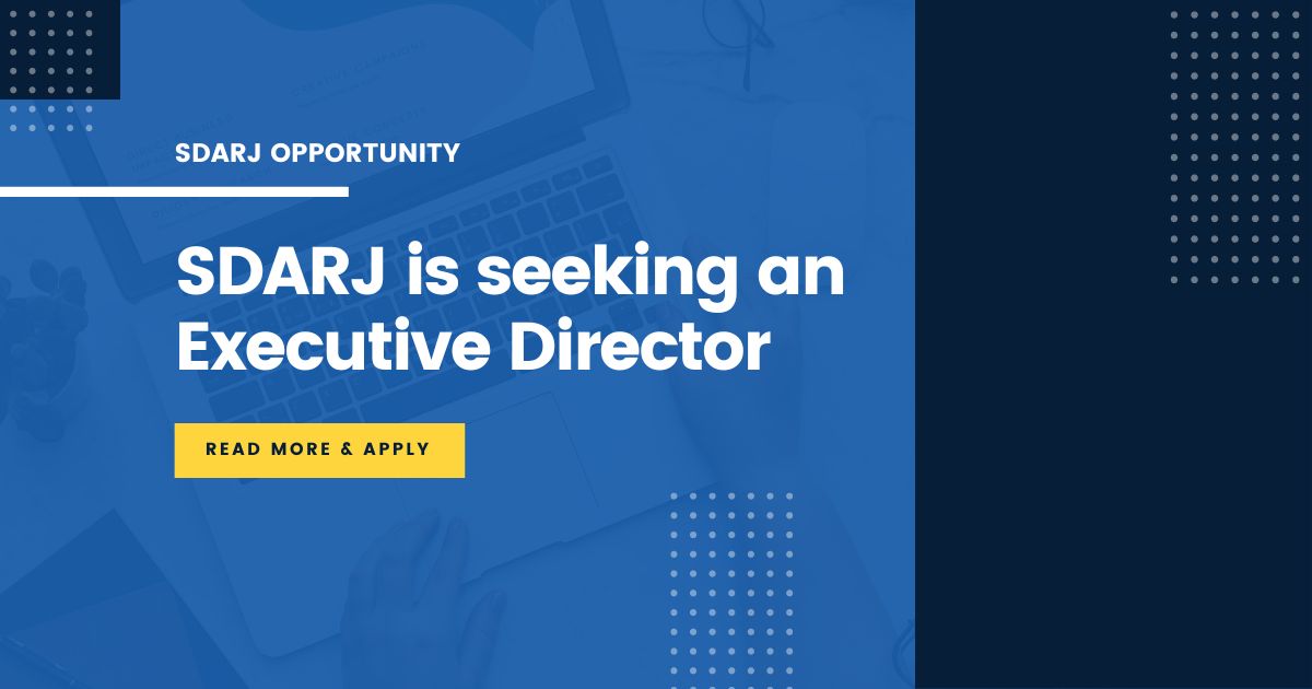 SDARJ is seeking an Executive Director