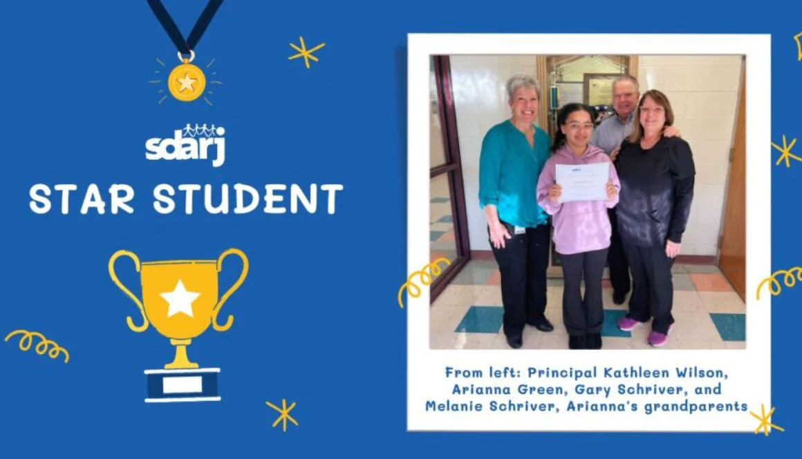 SDARJ Student Award Long Neck Elementary School