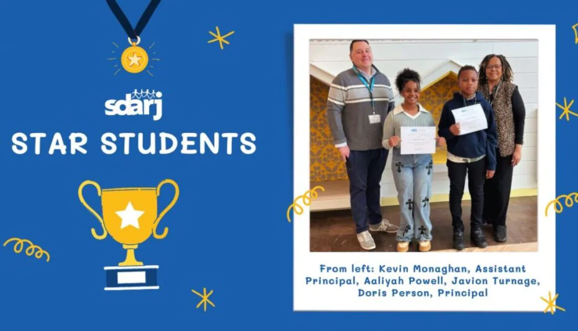 SDARJ Student Award Rehoboth Elementary School