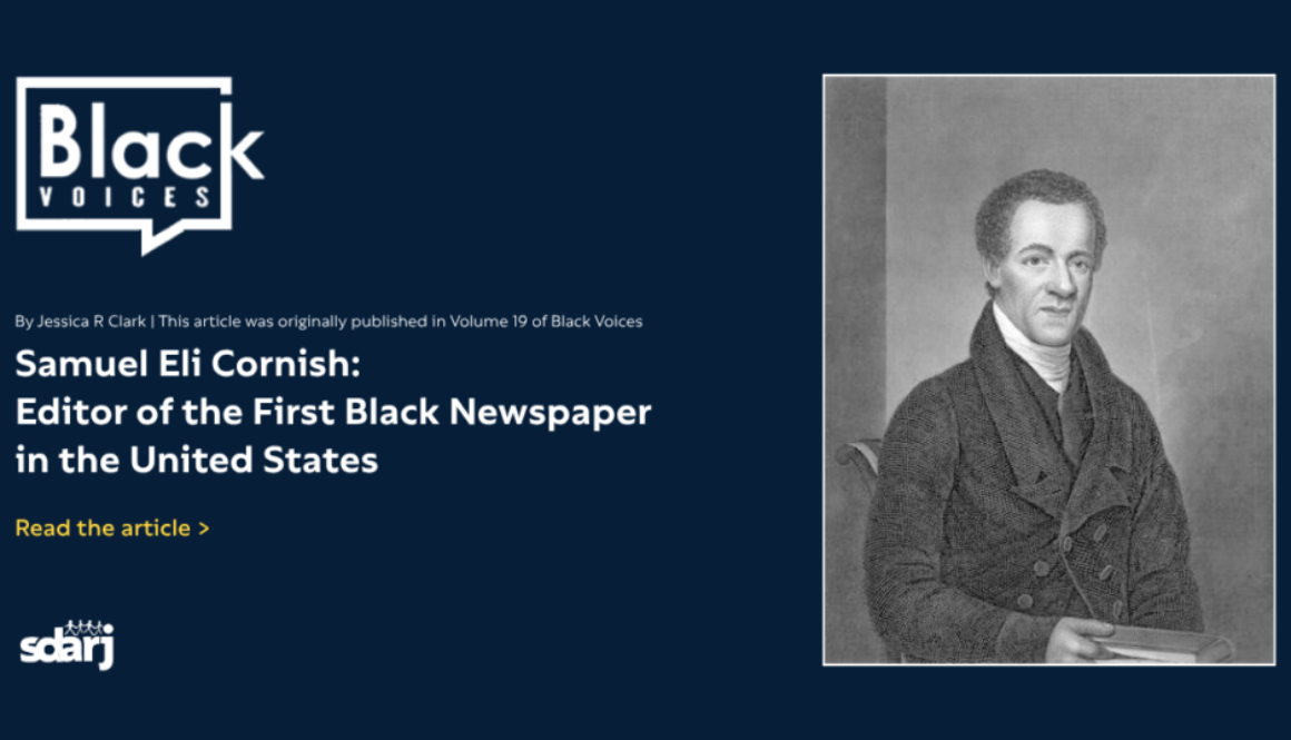 Samuel Eli Cornish: Editor of the First Black Newspaper in the United States