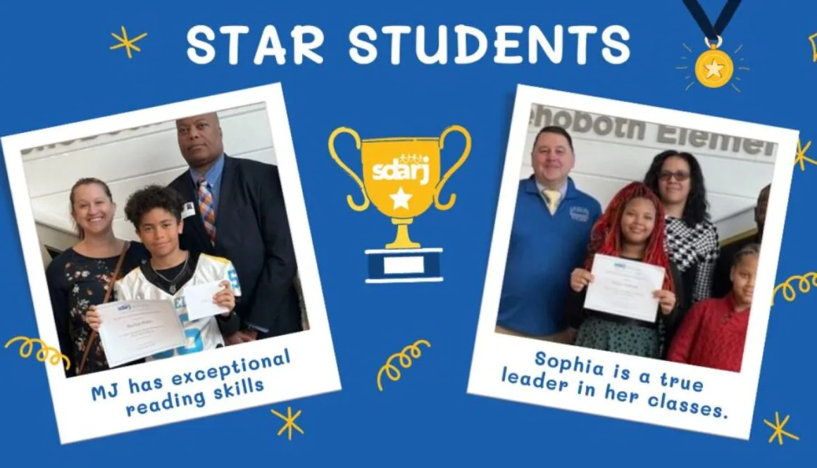 Student Awards MJ And Sophia from Rehoboth Elementary