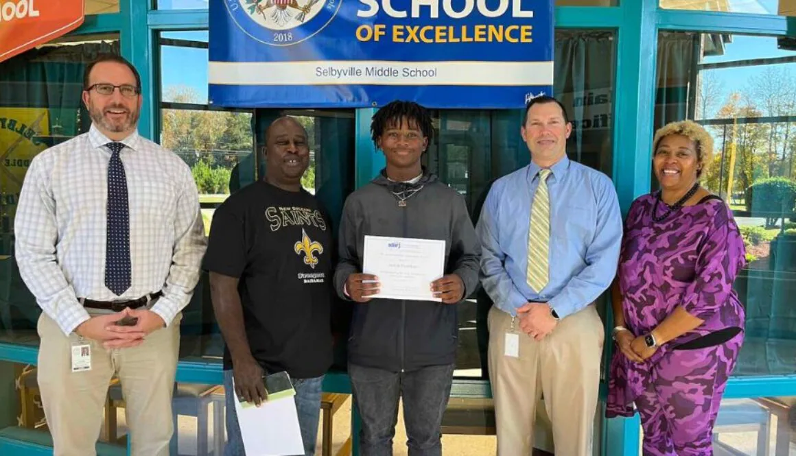 SDARJ Student Achievement Award Isaiah Fountain