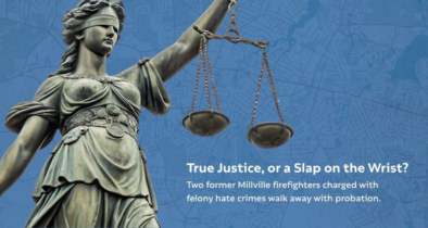 millville firefighters sentencing for hate crime