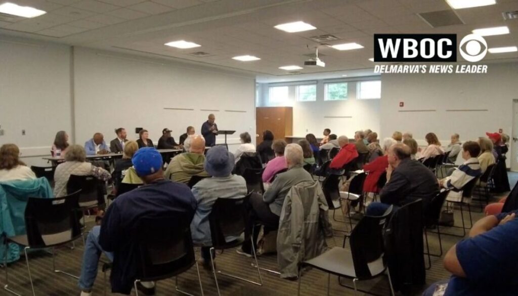 WBOC covers Town Hall to address hate crimes in Sussex County WBOC covers Town Hall to address hate crimes in Sussex County