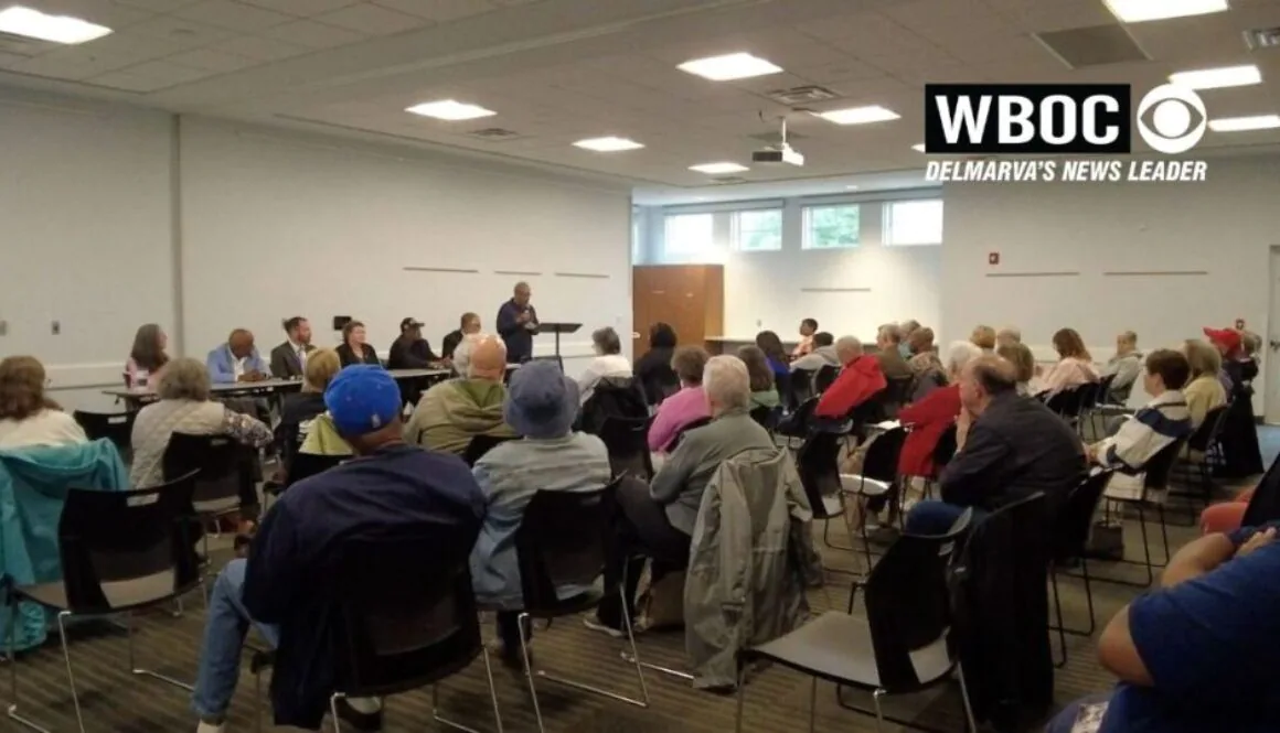 WBOC covers Town Hall to address hate crimes in Sussex County