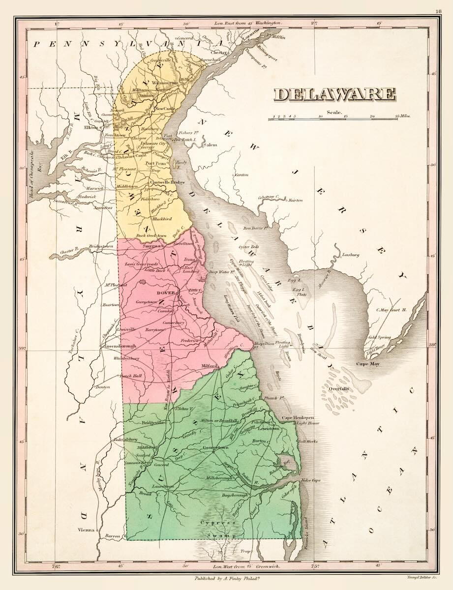 Delaware Map