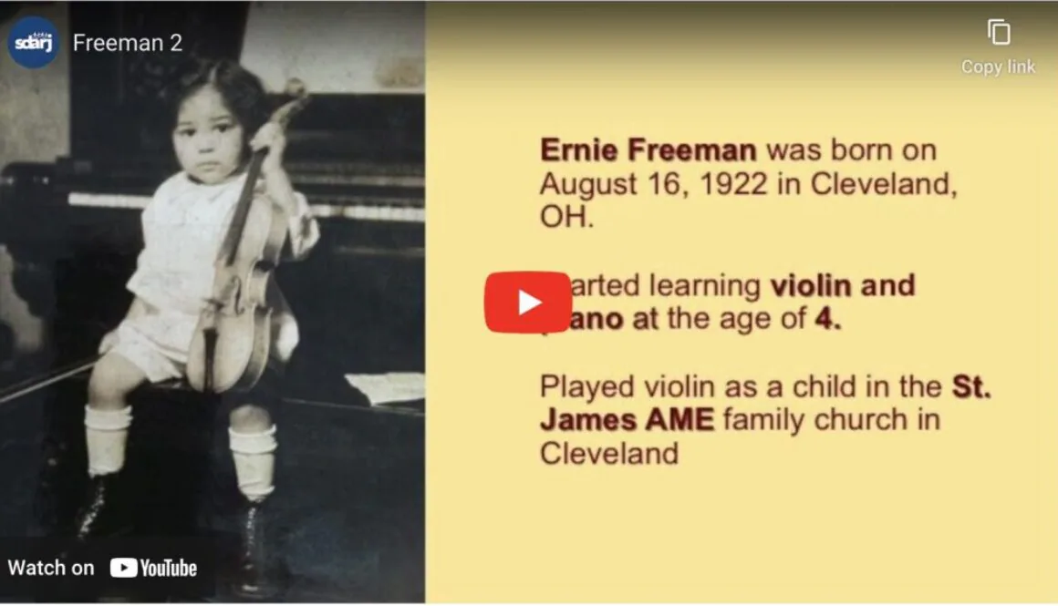 Ernie Freeman book event video