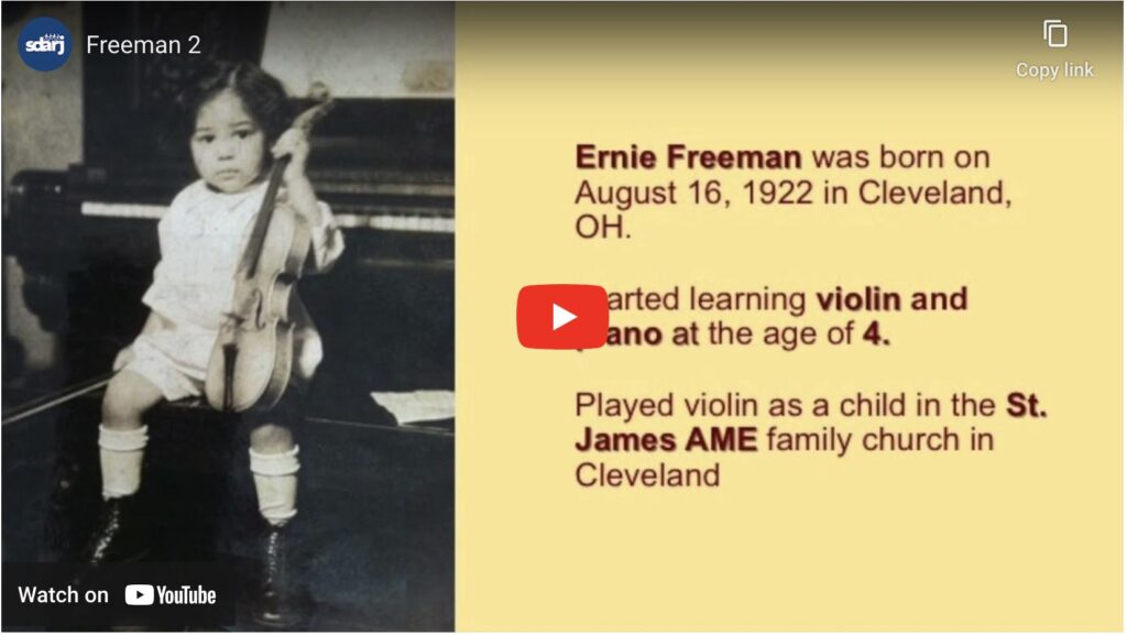 Watch the “Ernie Freeman: The Man in His Time” Book & Film Event