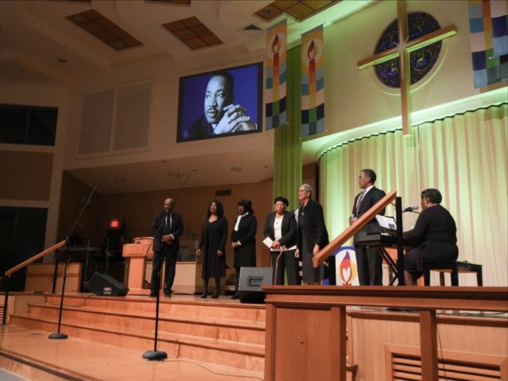 The Praise Choir of the Lewes Friendship Baptist Church