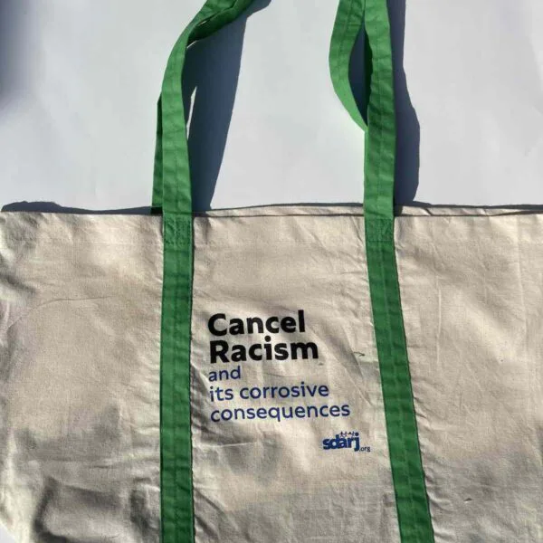 Cancel Racism Canvas Bags