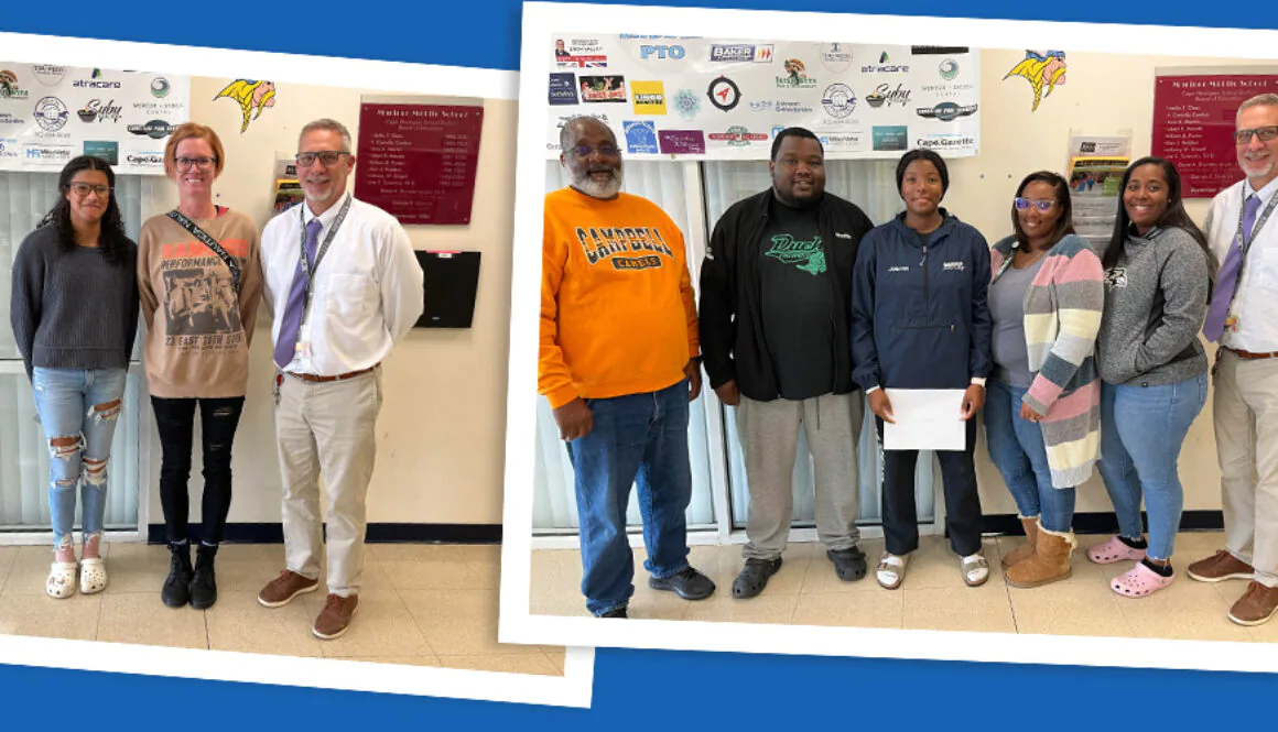 Mariner Middle School eighth-graders Jayda Fooks and Jordynn Bowe for their leadership, effort, and excellence.